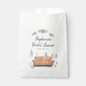 FRIENDS™ | Central Perk Aquarel Bruidsdiner Bedankzakje (Voorkant)