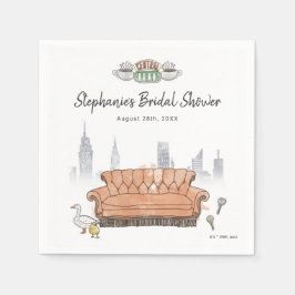 FRIENDS™ | Central Perk Aquarel Bruidsdiner Servet