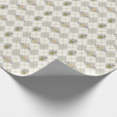 FRIENDS™  | Central Perk Argyle Patroon Cadeaupapier (Hoek)