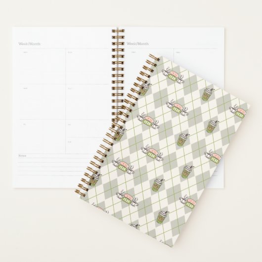 FRIENDS™ | Central Perk Argyle Patroon Planner (Display)
