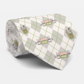 FRIENDS™  | Central Perk Argyle Patroon Stropdas (Opgerold)
