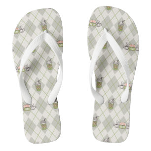FRIENDS™ Central Perk Argyle Patroon Teenslippers