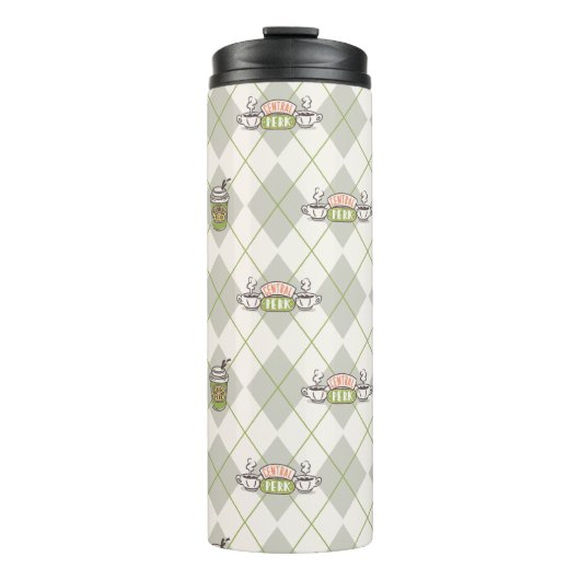 FRIENDS™ | Central Perk Argyle Patroon Thermosbeker (Voorkant)
