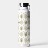 FRIENDS™  | Central Perk Argyle Patroon Waterfles (Achterkant)