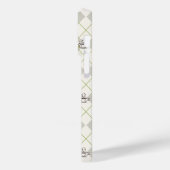 FRIENDS™ | Central Perk Argyle Pattern Case-Mate iPhone Case (Achterkant / Links)