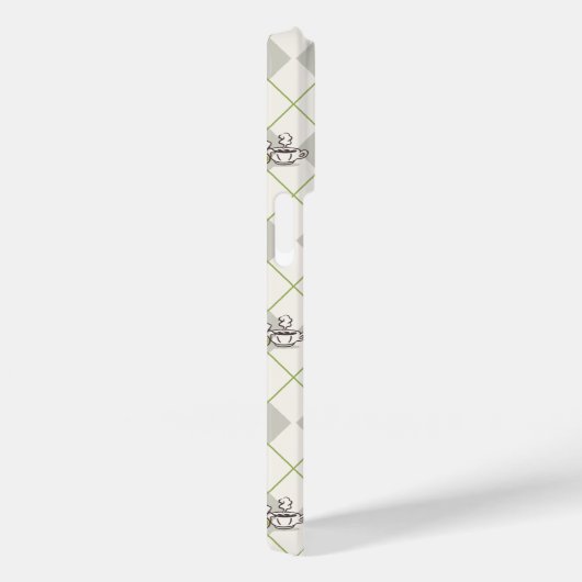 FRIENDS™ | Central Perk Argyle Pattern Case-Mate iPhone Case (Achterkant / Rechts)