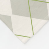 FRIENDS™ | Central Perk Argyle Pattern Fleece Deken (Hoek)