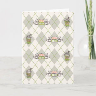FRIENDS™ Central Perk Argyle Pattern Kaart