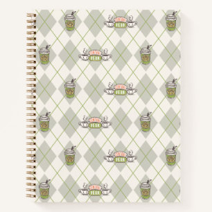 FRIENDS™   Central Perk Argyle Pattern Notitieboek