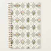 FRIENDS™ | Central Perk Argyle Pattern Planner (Voorkant)