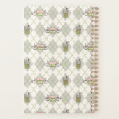 FRIENDS™ | Central Perk Argyle Pattern Planner (Achterkant)