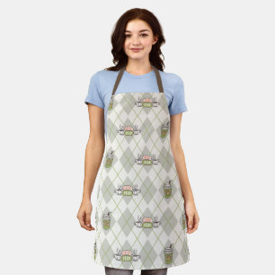 FRIENDS™ Central Perk Argyle Pattern Schort