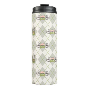 FRIENDS™   Central Perk Argyle Pattern Thermosbeker