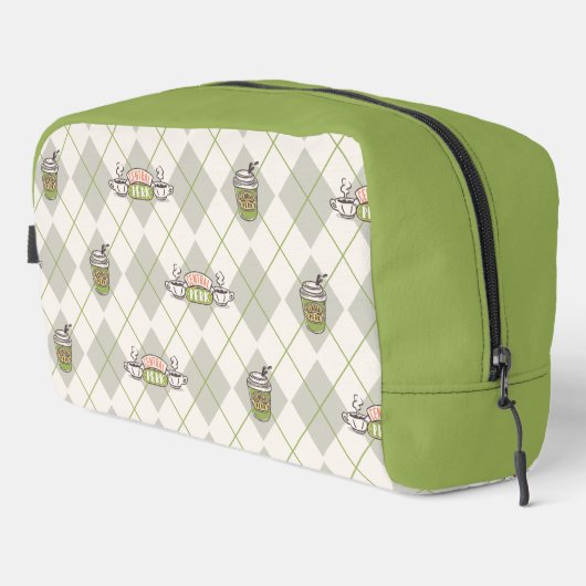 FRIENDS™ | Central Perk Argyle Pattern Toilettasje (Rechterhoek)
