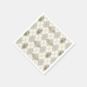 FRIENDS™  | Central Perk Argylepatroon Servet (Hoek)