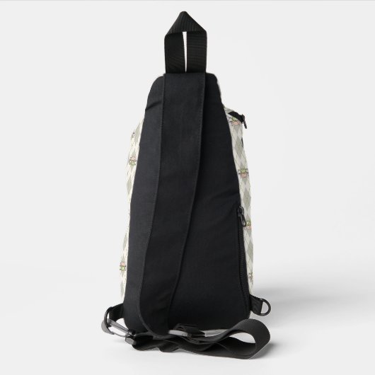 FRIENDS™ | Central Perk Argylepatroon Sling Bag (Achterkant)