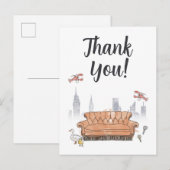 FRIENDS™ | Central Perk Bedankt Briefkaart (Voorkant / Achterkant)