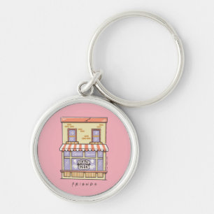 FRIENDS™ Central Perk Cartoon Koffiezaak Sleutelhanger