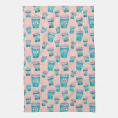 FRIENDS™ | Central Perk Coffee Cup Pattern Theedoek (Verticaal)