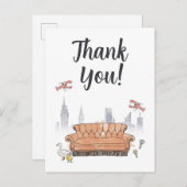 FRIENDS™ | Central Perk Dank je wel Briefkaart (Voorkant / Achterkant)