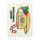FRIENDS™ | Central Perk Kerstmug Magneet (Verticaal)