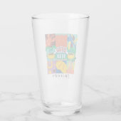 FRIENDS™ | Central Perk Levendig Grafisch Glas (Achterkant)