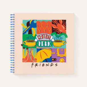FRIENDS™ Central Perk Levendig Grafisch Notitieboek