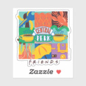 FRIENDS™ | Central Perk Levendig Grafisch Sticker (Vel)