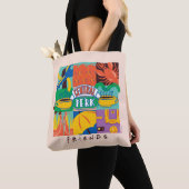 FRIENDS™ | Central Perk Levendig Grafisch Tote Bag (Dichtbij)