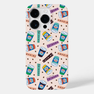 FRIENDS™   Central Perk Levendig Koffiepatroon Case-Mate iPhone 14 Pro Hoesje