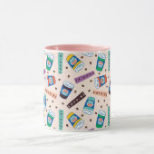 FRIENDS™ | Central Perk Levendig Koffiepatroon Mok (Midden)