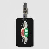 FRIENDS™ | Central Perk Logo Bagagelabel (Voorkant (verticaal))
