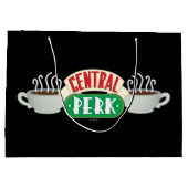 FRIENDS™ | Central Perk-logo Groot Cadeauzakje (Achterkant)
