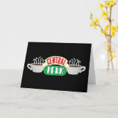 FRIENDS™ | Central Perk Logo Kaart (Gele Bloem)