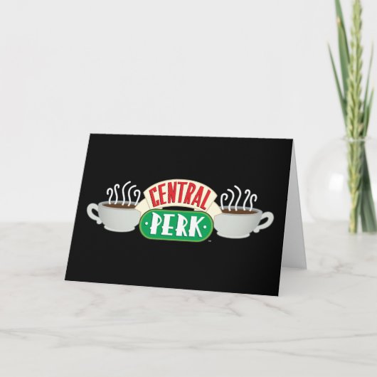 FRIENDS™ | Central Perk Logo Kaart (Voorkant)