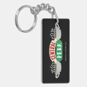 FRIENDS™ | Central Perk Logo Sleutelhanger (Voorkant Links)