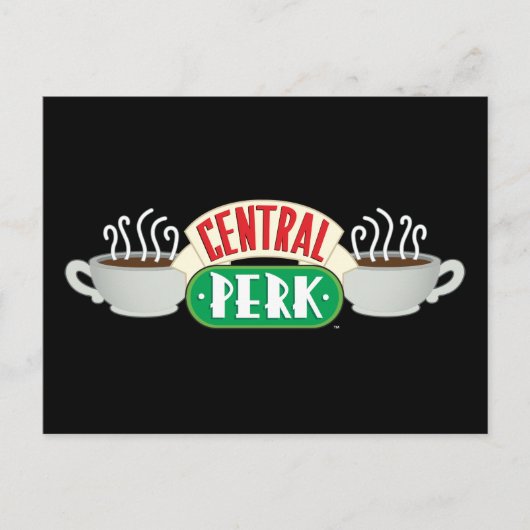 FRIENDS™ | Central Perk Logo Uitnodiging Briefkaart (Voorkant)