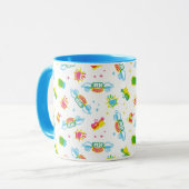 FRIENDS™ | Central Perk Neon Patroon Mok (Voorkant links)