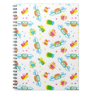FRIENDS™ Central Perk Neon Patroon Notitieboek