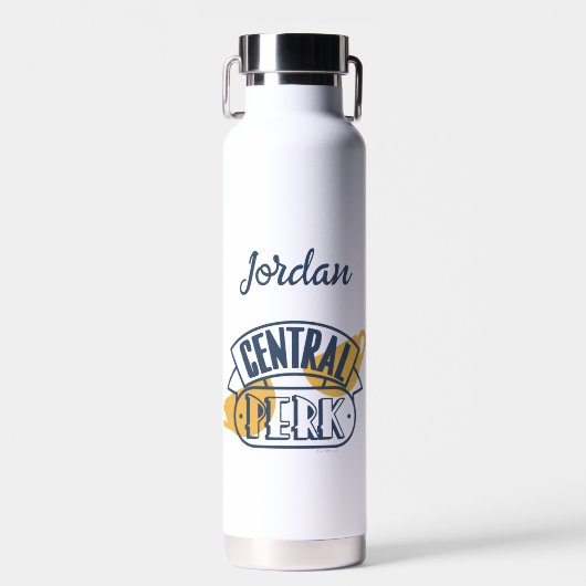 FRIENDS™ | Central Perk | Voeg je naam toe Waterfles (Voorkant)