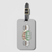 FRIENDS™ | Central Perk Watercolor Logo Bagagelabel (Voorkant (verticaal))