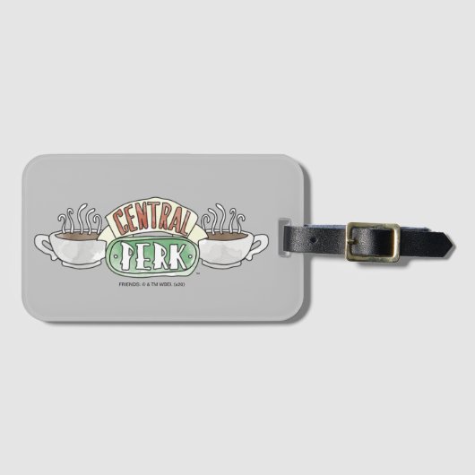 FRIENDS™ | Central Perk Watercolor Logo Bagagelabel (Voorkant (horizontaal))