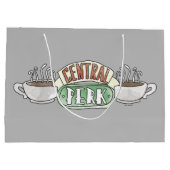 FRIENDS™ | Central Perk Watercolor Logo Groot Cadeauzakje (Achterkant)