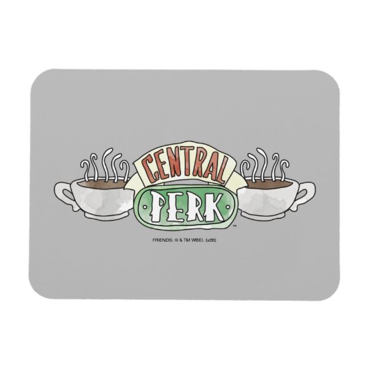 FRIENDS™ | Central Perk Watercolor Logo Magneet (Horizontaal)