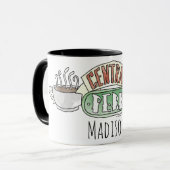 FRIENDS™ | Central Perk Watercolor Logo Mok (Voorkant links)