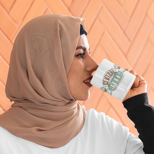 FRIENDS™ | Central Perk Watercolor Logo Mok
