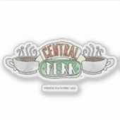 FRIENDS™ | Central Perk Watercolor Logo Sticker (Voorkant)