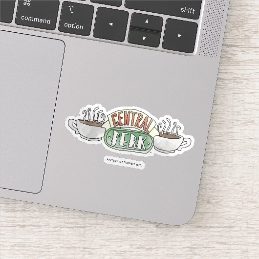 FRIENDS™ | Central Perk Watercolor Logo Sticker (Detail)
