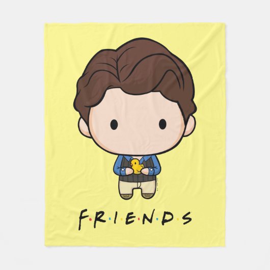 FRIENDS™ | Chandler Chibi Fleece Deken (Voorkant)
