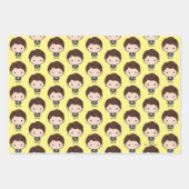FRIENDS™ | Chandler Chibi Inpakpapier Vel (Voorkant 2)